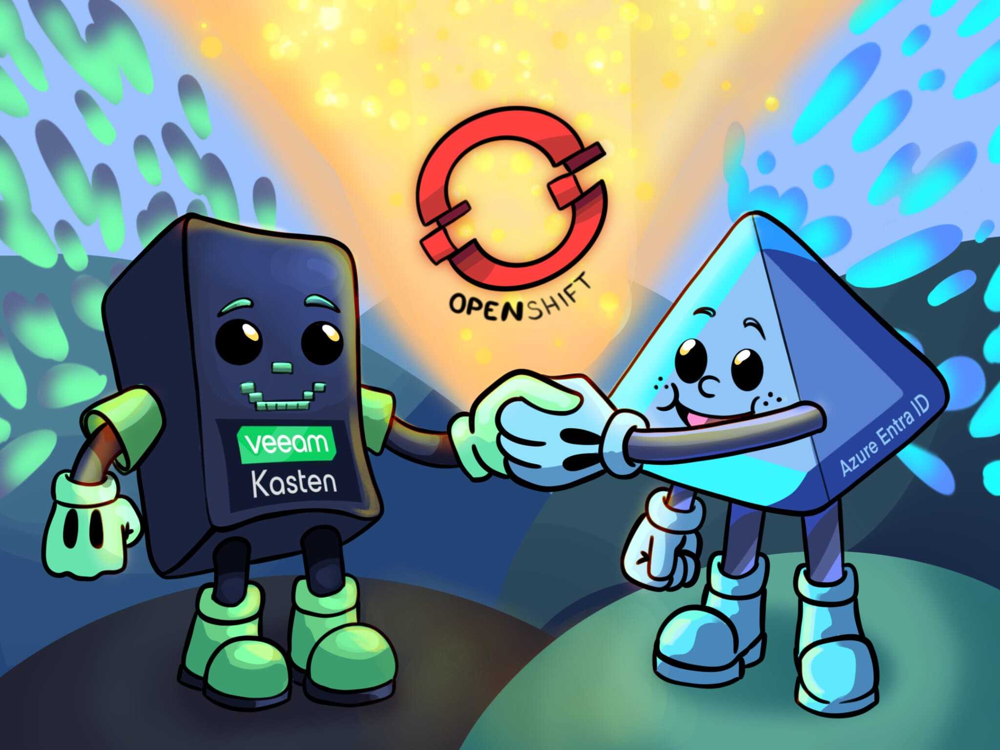 Use Azure federated identity with Kasten in Openshift