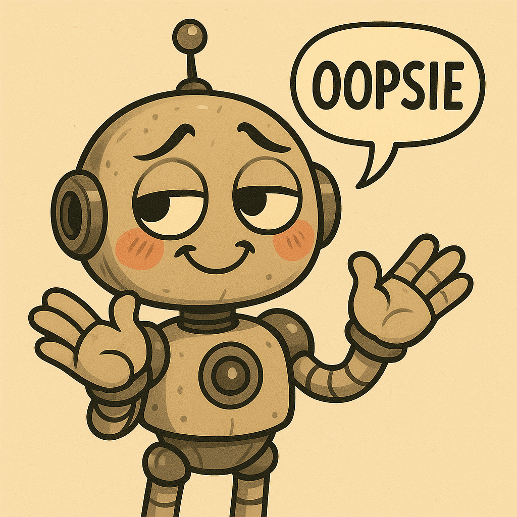 AI didn't delete your data, and if it did, it isn't sorry