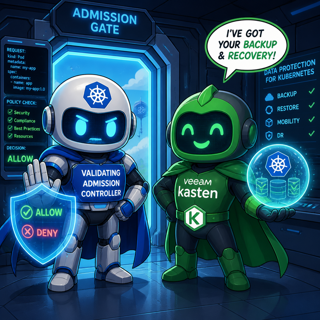 Enforcing Governance in Kasten v9.0 with Admission Controllers